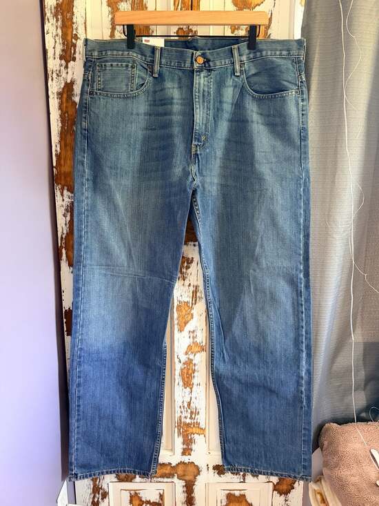 Levi's Other - Levi's 569 Stone Washed Loose Straight Jeans 38x34 NWT